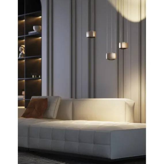 AIR SOSPENSION PENDEL SOFT IVORY LED