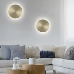 AKKU PUNTUA VÆGLAMPE Ø25 MAT MESSING PORTABLE