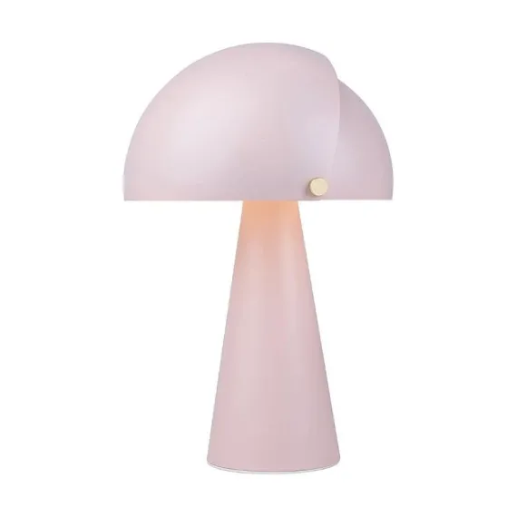 Align Bordlampe i Støvet Rosa - Elegant og Nordisk Design fra Design For The People