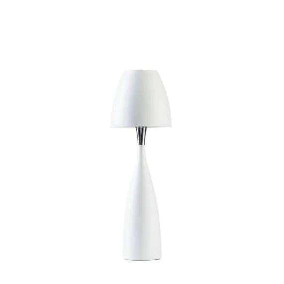 Anemon Medium - Bordlampe - Mat Hvid