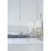 Anoli 1 Medium Pendel - Nordic Gold/Gold i elegant dråbedesign af Sofie Refer