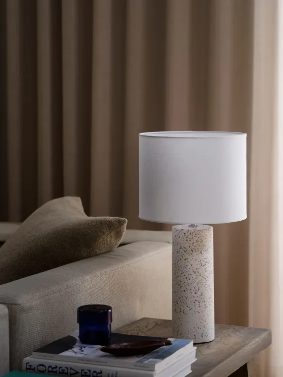 Antiga | Bordlampe | Hvid