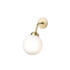 Apiales Væglampe Hardwired Brass/Opal - Nuura