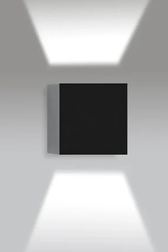 ARCA W100 - VÆGLAMPE - SORT