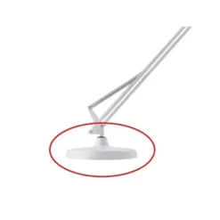 Archi T2 Bordbase Hvid - Skrivebordslampe