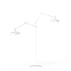 Arigato Dobbelt Gulvlampe Hvid