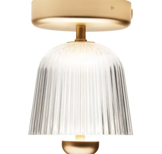ASTEEA LOFTSLAMPE SATIN MESSING/OPAL