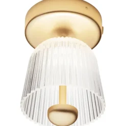 ASTEEA LOFTSLAMPE SATIN MESSING/OPAL