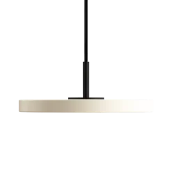 Asteria Micro Pearl White w. Dim - Black Top