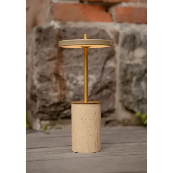 ASTERIA MOVE MINI CLAY TRAVERTINE MESSING PORTABLE