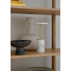 ASTERIA MOVE MINI - PORTABLE LED - HVID MARMOR