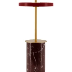 ASTERIA MOVE MINI - PORTABLE LED - RØD MARMOR