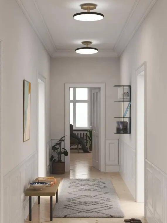 Asteria Up Medium - UMAGE (Sort, LED Plafond)