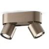 Aura C2 LED Loftlampe - Light-Point (Rose Gold, 2×7 W, Kelvin-Switch)