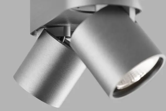 AURA C2 LOFTSLAMPE TITANIUM LED