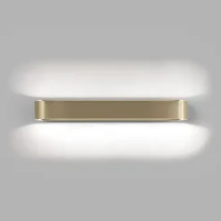 Aura W3 Væglampe - Messing - Elegant dim-to-warm LED-vægbelysning