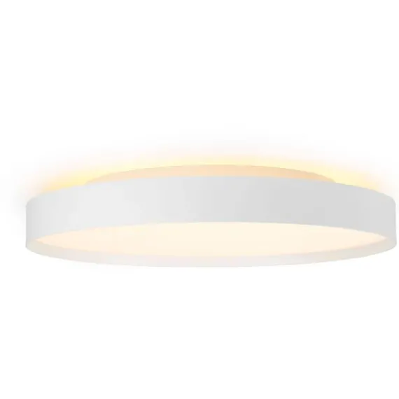 Backlight Full Ø50 Plafond - Hvid, integreret LED og 3-trins dæmp