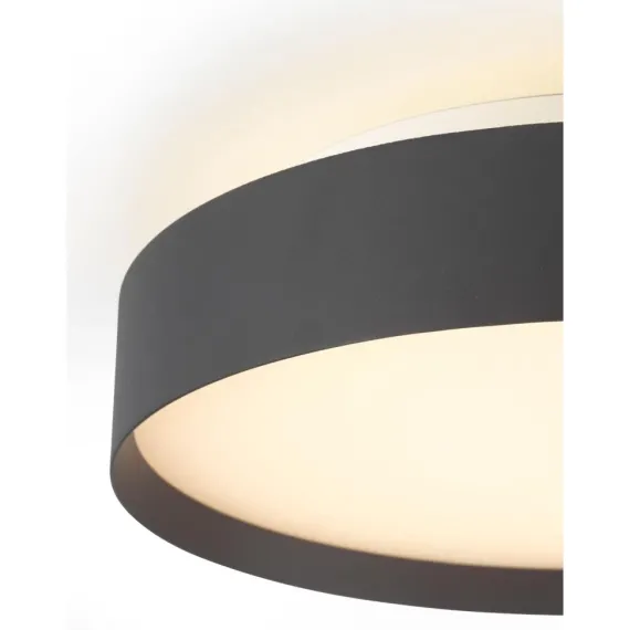 BACKLIGHT FULL Ø30 PLAFOND SORT 3 TRINS LED DÆMP - Halo Design