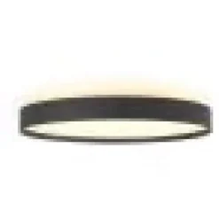 Backlight Full Ø50 Sort Plafond - 3-trins dæmpbar LED