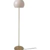 BALL GULVLAMPE GLAS SAND GREY