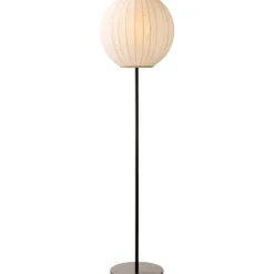 BALLOON GULVLAMPE Ø40 LINEN HVID