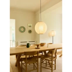 BALLOON PENDEL Ø70 LINEN HVID