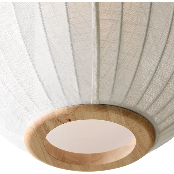 BALLOON PENDEL Ø50 LINEN HVID