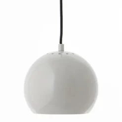 Ball Pendel Blank Lysegrå