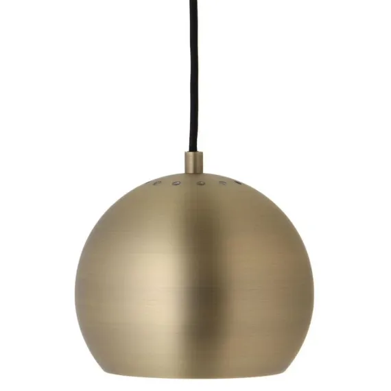 Ball Pendel Mat Antik Messing