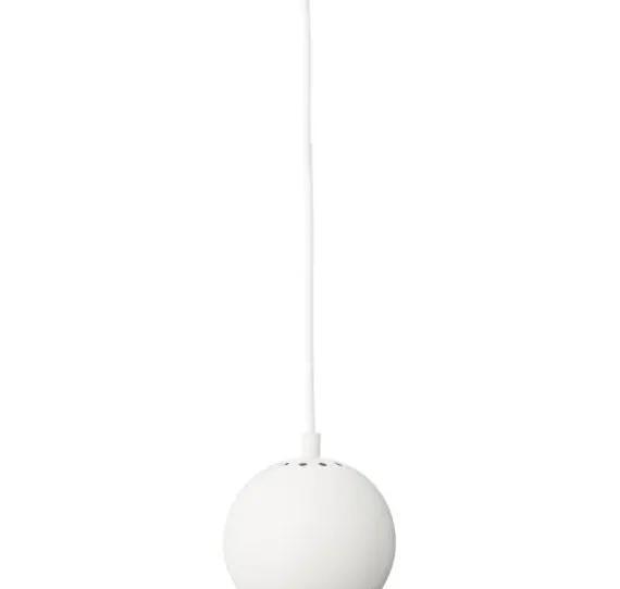 BALL PENDEL Ø12 MAT HVID - FRANDSEN