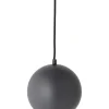 Ball Pendel Mat Mørk Grå NY