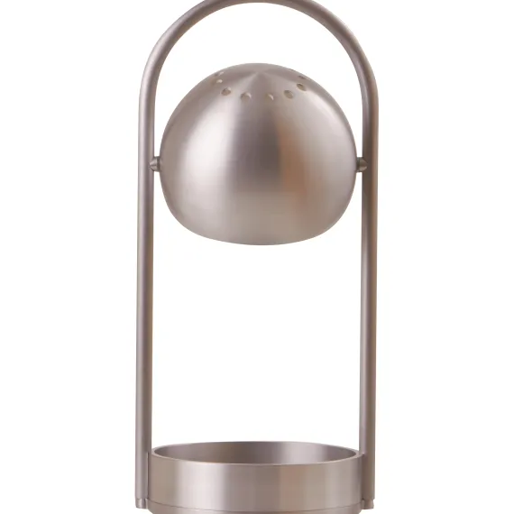 BALL PORTABLE BØRSTET ALUMINIUM ONE LYSKILDE