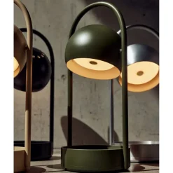 BALL PORTABLE OLIVIEN GRØN ONE LYSKILDE