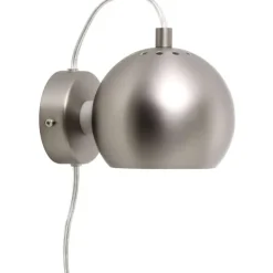 Ball Væglampe - Børstet Satin