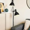 BALTIMORE DOBBELT GULVLAMPE SORT
