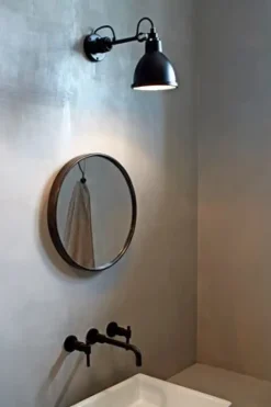 304 BATHROOM VÆGLAMPE SORT/SORT