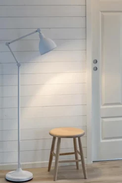 BAZAR GULVLAMPE HVID