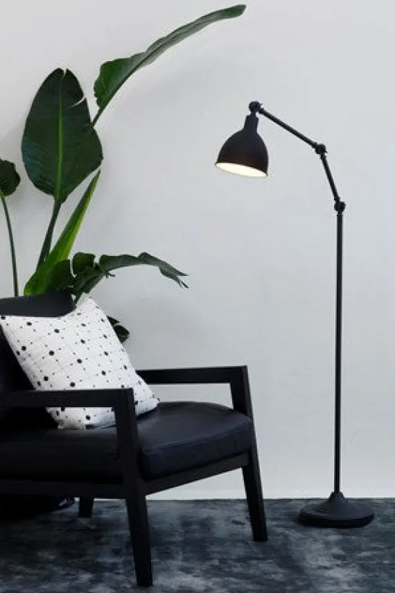 BAZAR GULVLAMPE SORT
