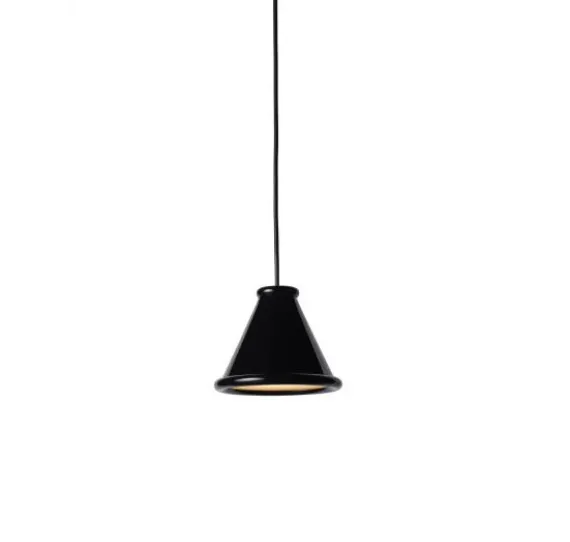 Belle - Pendel Ø15 - Blank Sort - Arkitektonisk LED-design fra Notchi Architects