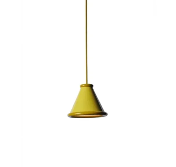 Belle - Pendel Ø15 - Livlig zink-gul / honey-gul LED-pendel fra Belid