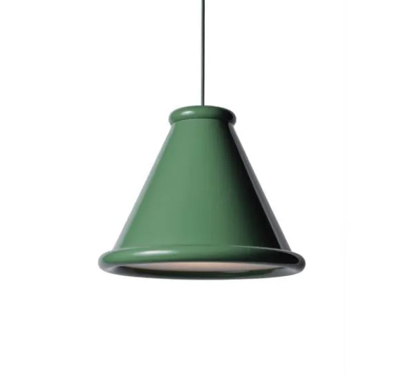 Belle Ø36 - Pendel - Resedagrøn - Elegant skandinavisk loftslampe