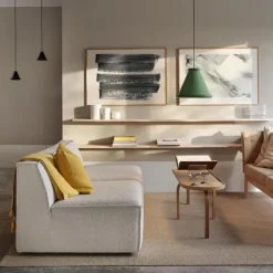Belle Ø36 - Pendel - Resedagrøn - Elegant skandinavisk loftslampe