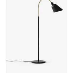 BELLEVUE AJ7 - GULVLAMPE - SORT/MESSING