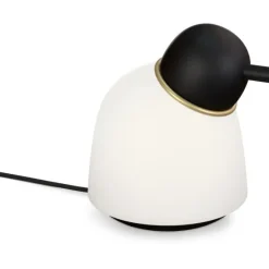 BIRD - BORDLAMPE - SORT/MESSING OPAL - Belid