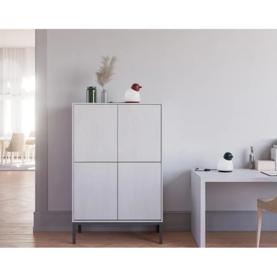 BIRD - BORDLAMPE - SORT/OPAL - Belid