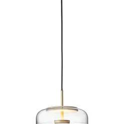 BLOSSI 1 PENDEL NORDIC GULD/KLAR LED