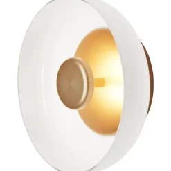 BLOSSI VÆGLAMPE NORDISK GULD/OPAL