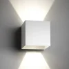Box Up/down Væglampe Hvid LED