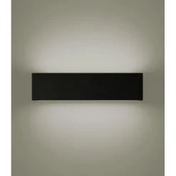 BRICK OUTDOOR DOWN LED - VÆGLAMPE - SORT