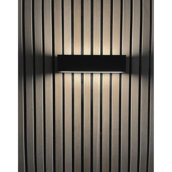 BRICK OUTDOOR DOWN LED - VÆGLAMPE - SORT